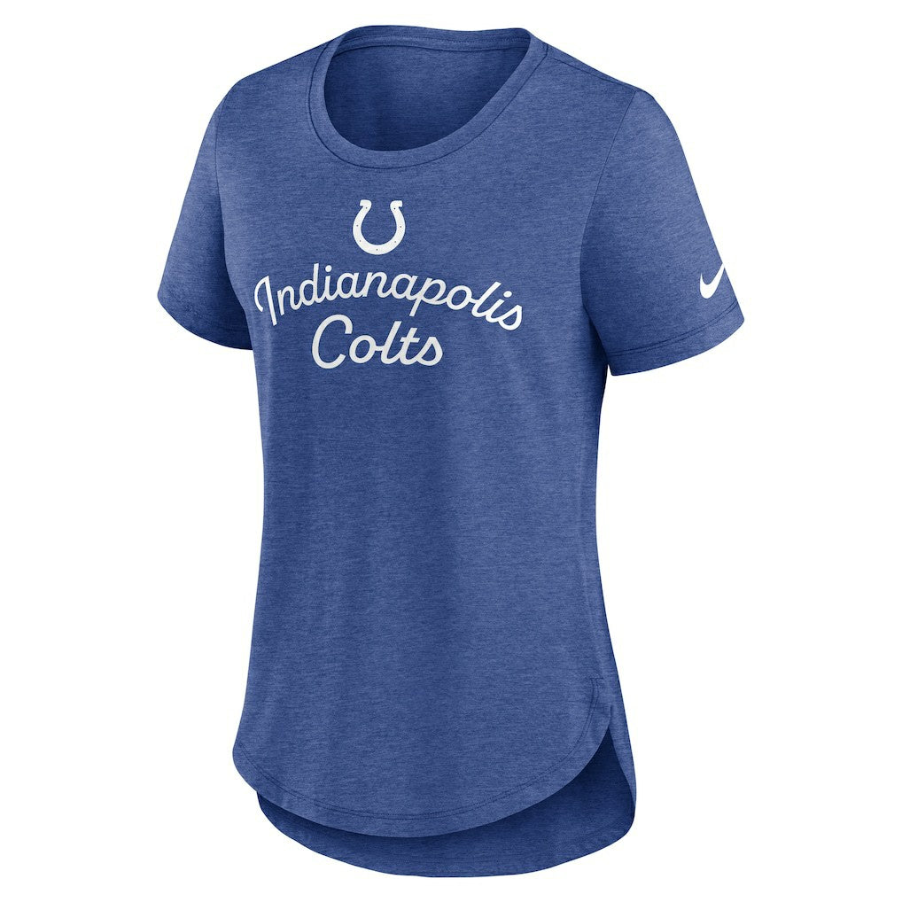 Indianapolis Colts Women's Script Tri-Blend T-Shirt | NFL Sale