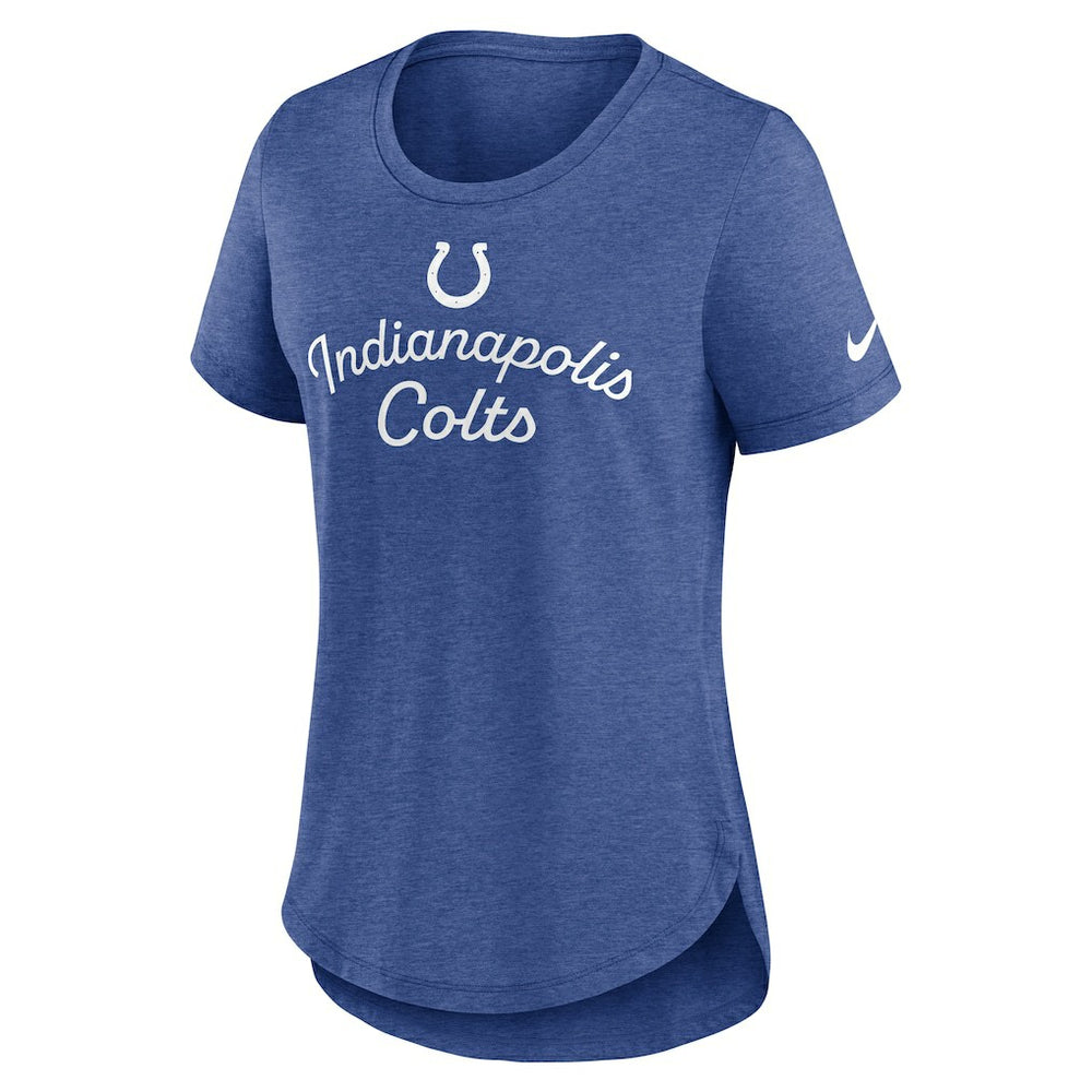 Indianapolis Colts Women's Script Tri-Blend T-Shirt | NFL Sale