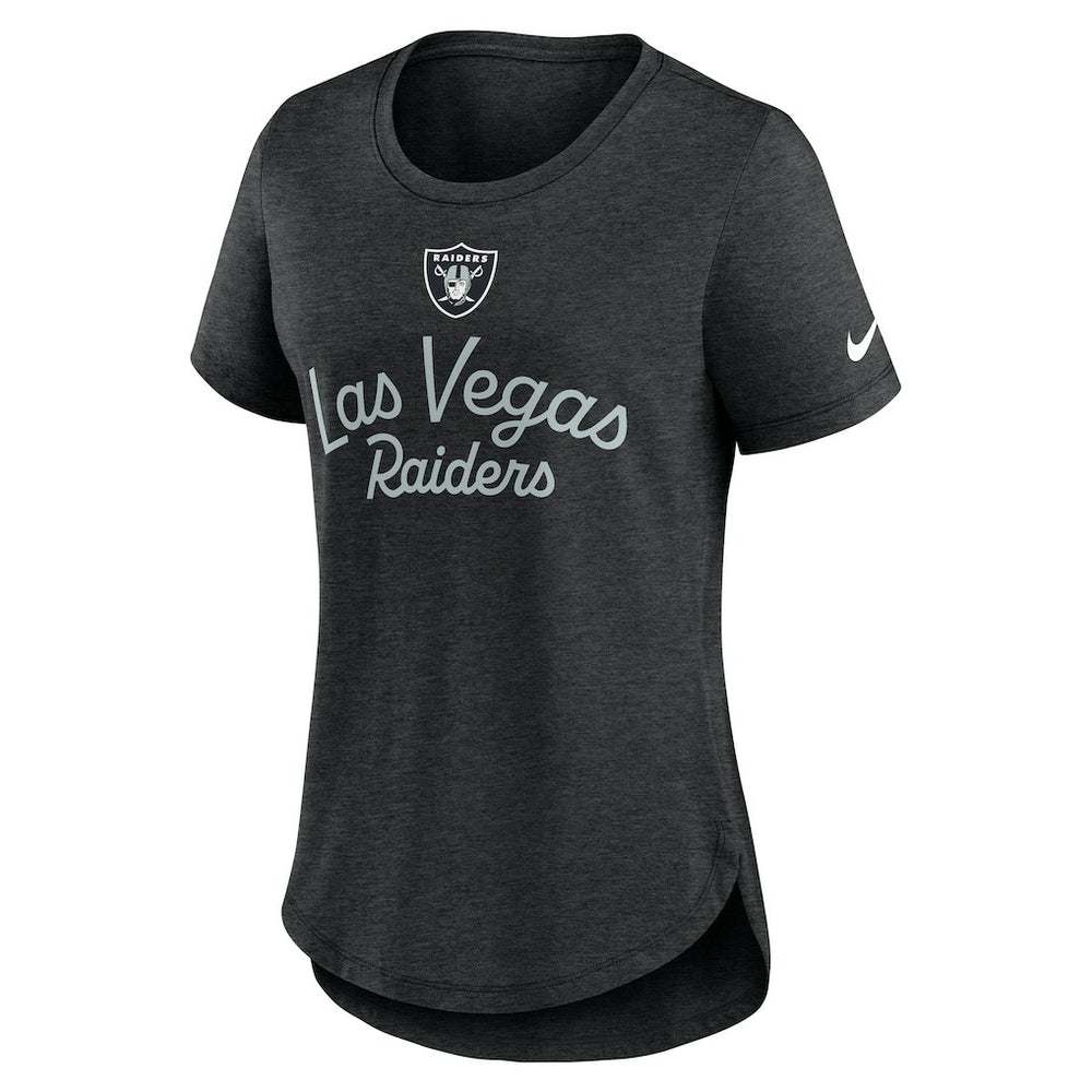 Las Vegas Raiders Women's Script Tri-Blend T-Shirt | NFL Hot