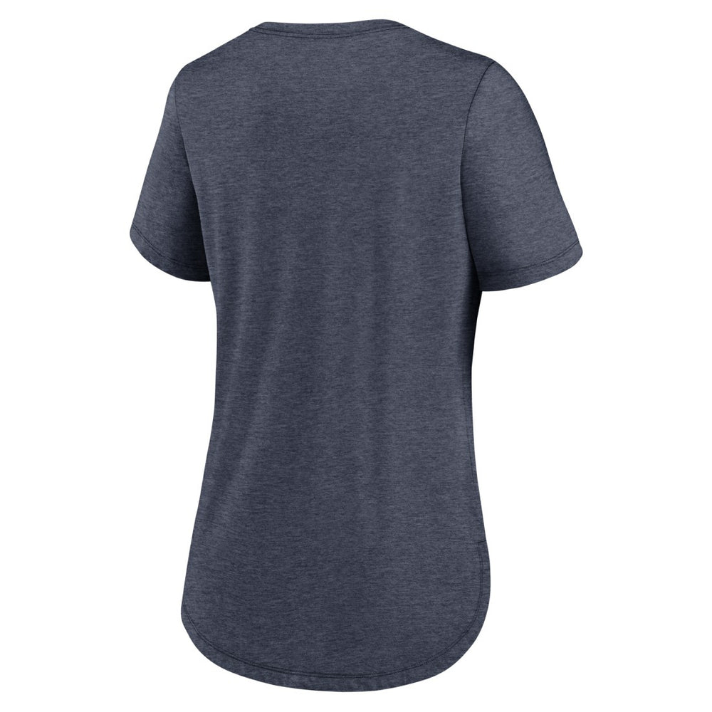 Denver Broncos Women's Script Tri-Blend T-Shirt | NFL Discount