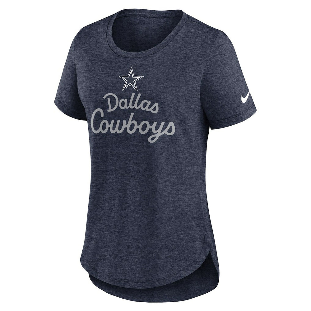 Dallas Cowboys Women's Script Tri-Blend T-Shirt | NFL Near me