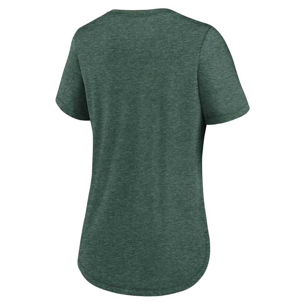 Green Bay Packers Women's Script Tri-Blend T-Shirt | NFL New