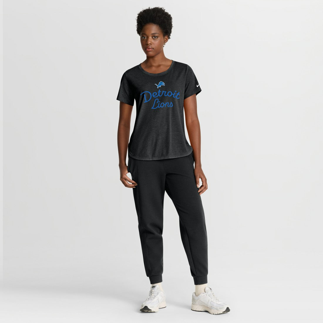 Detroit Lions Women's Script Tri-Blend T-Shirt | NFL Online