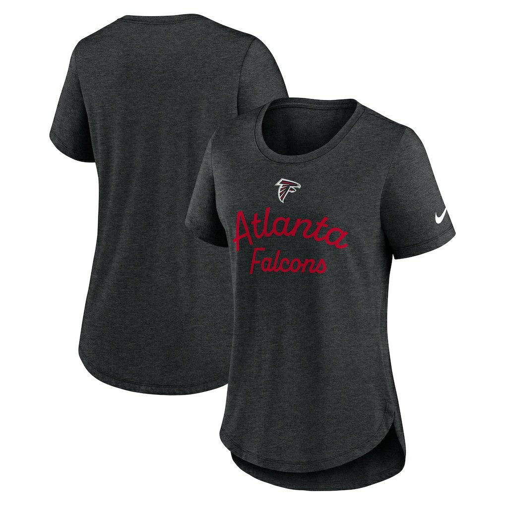 Atlanta Falcons Women's Script Tri-Blend T-Shirt | NFL On sale