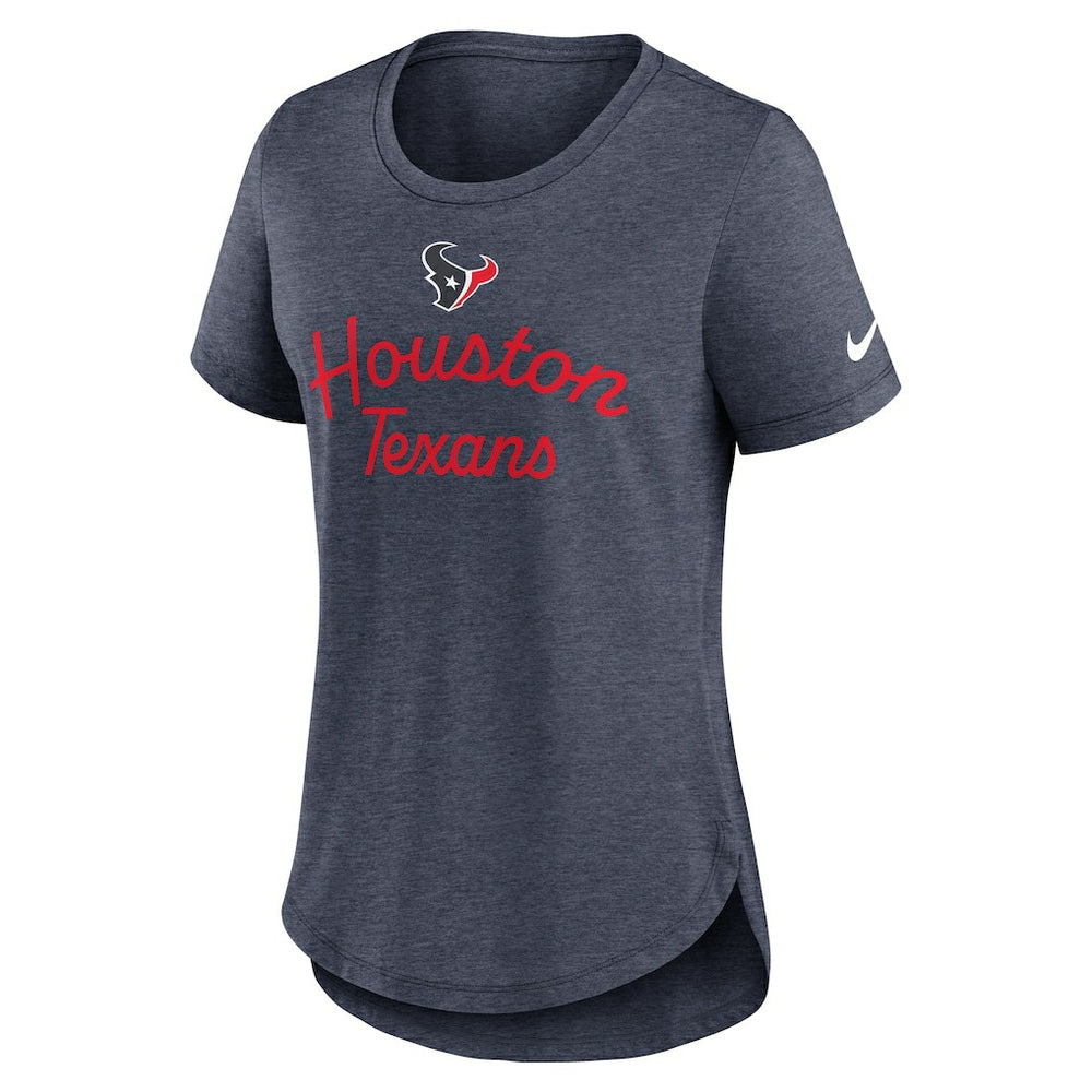 Houston Texans Women's Script Tri-Blend T-Shirt | NFL Near me