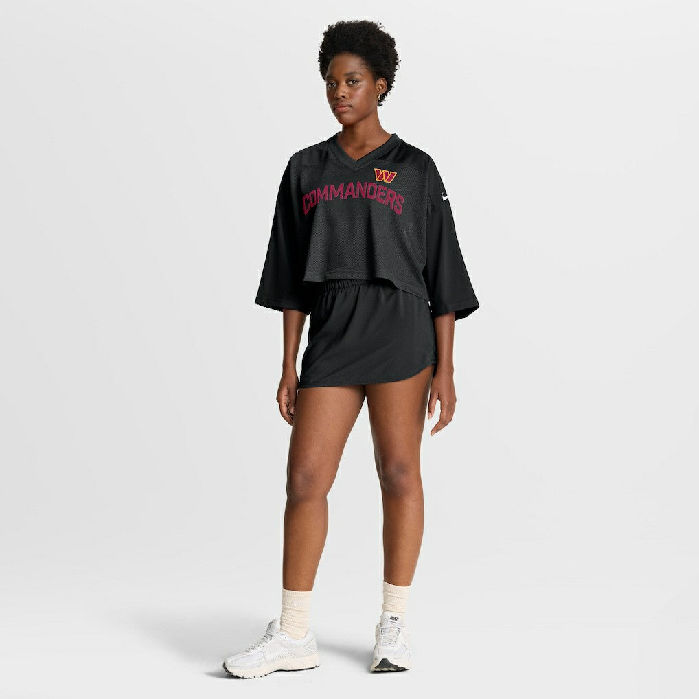 Washington Commanders Women's Primetime Cropped Mesh Dri-FIT Fashion Jersey | NFL Hot