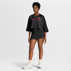 Washington Commanders Women's Primetime Cropped Mesh Dri-FIT Fashion Jersey | NFL Hot