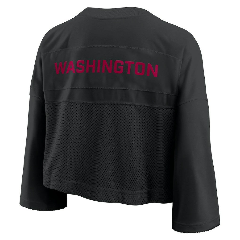 Washington Commanders Women's Primetime Cropped Mesh Dri-FIT Fashion Jersey | NFL Hot