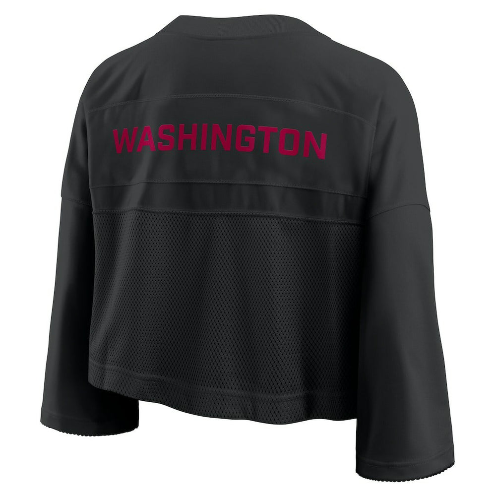 Washington Commanders Women's Primetime Cropped Mesh Dri-FIT Fashion Jersey | NFL Hot