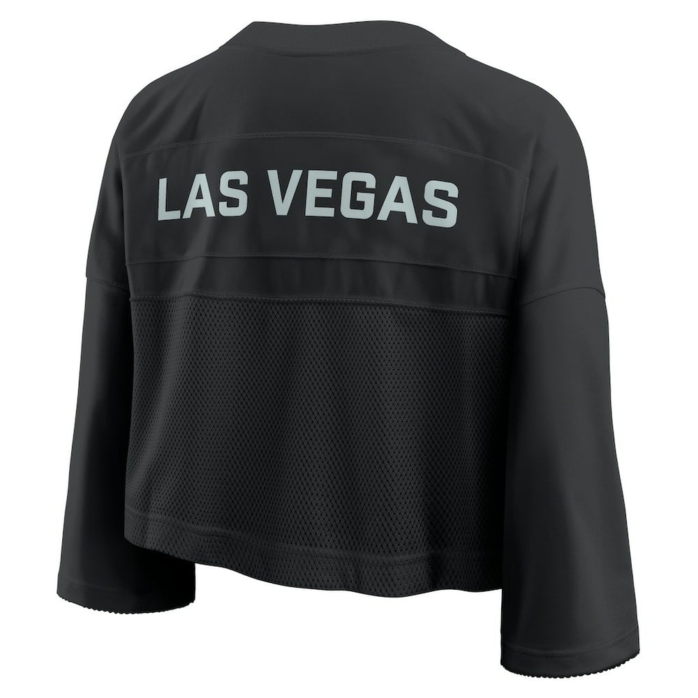 Las Vegas Raiders Women's Primetime Cropped Mesh Dri-FIT Fashion Jersey | NFL On sale