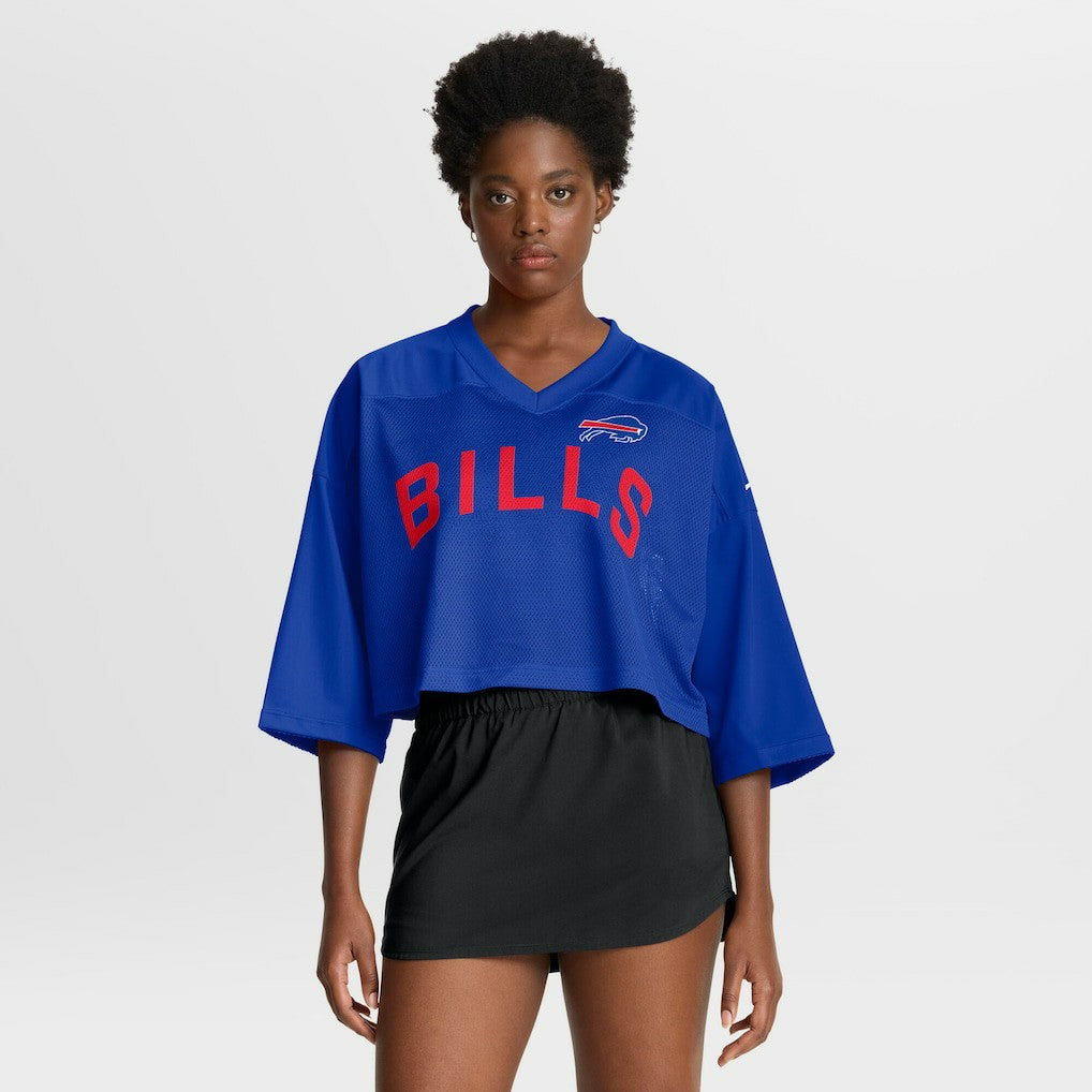 Buffalo Bills Women's Primetime Cropped Mesh Dri-FIT Fashion Jersey | NFL Near me