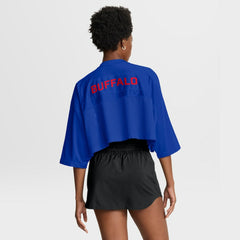 Buffalo Bills Women's Primetime Cropped Mesh Dri-FIT Fashion Jersey | NFL Near me