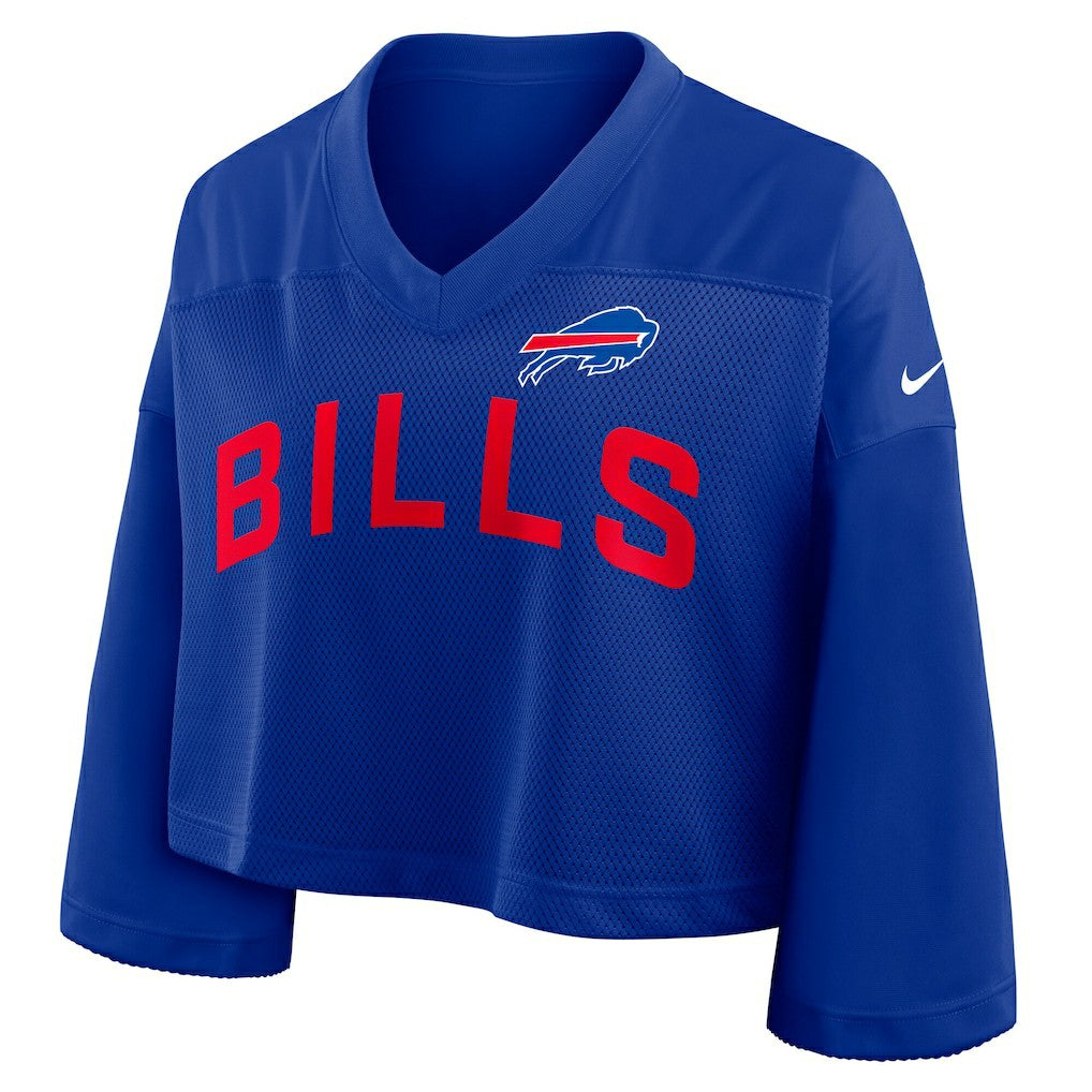 Buffalo Bills Women's Primetime Cropped Mesh Dri-FIT Fashion Jersey | NFL Near me