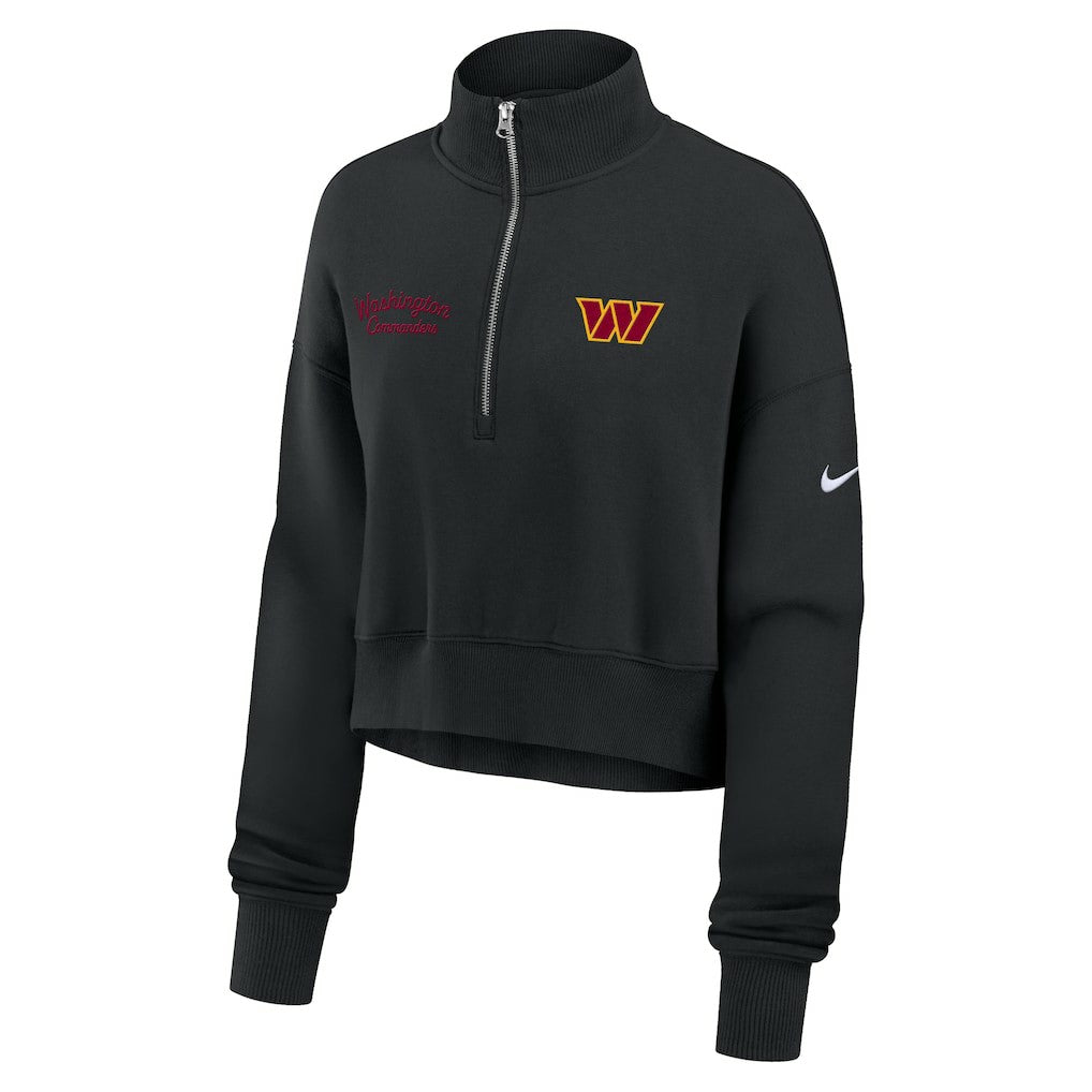 Washington Commanders Women's Primetime Phoenix Half-Zip Sweatshirt | NFL Online