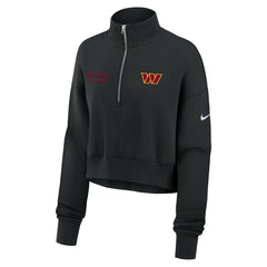Washington Commanders Women's Primetime Phoenix Half-Zip Sweatshirt | NFL Online