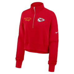Kansas City Chiefs Women's Primetime Phoenix Half-Zip Sweatshirt | NFL New