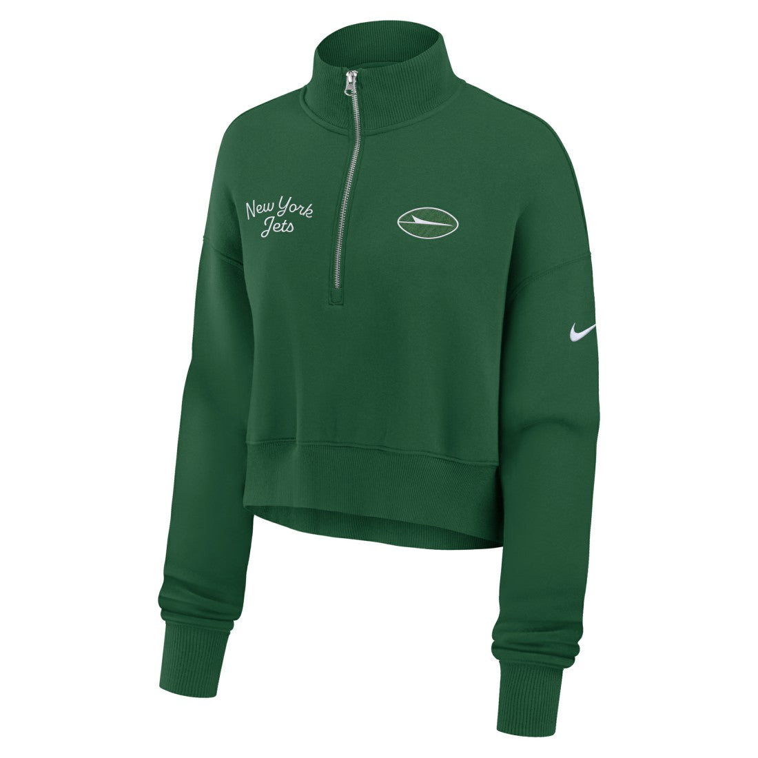 New York Jets Women's Primetime Phoenix Half-Zip Sweatshirt | NFL New