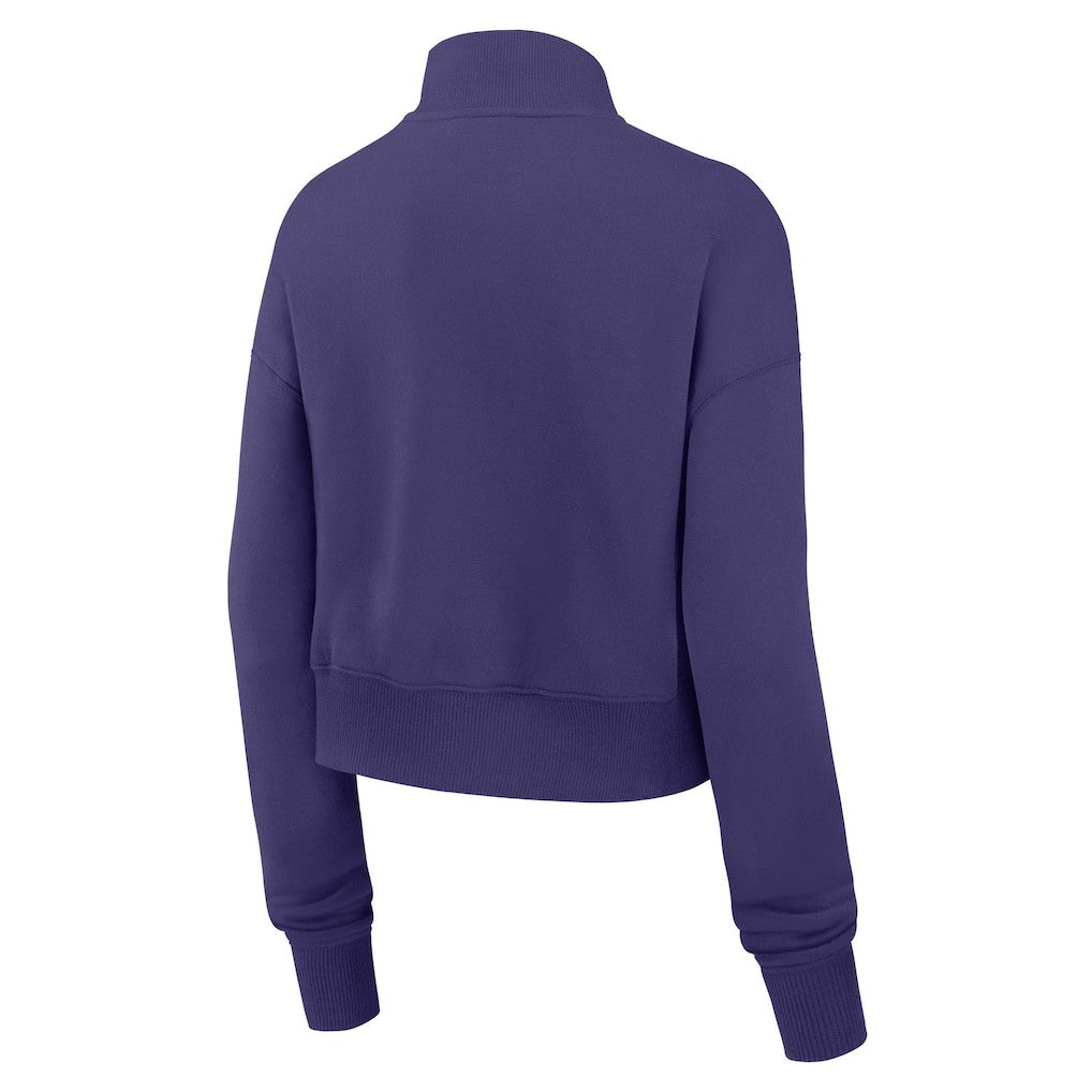 Baltimore Ravens Women's Primetime Phoenix Half-Zip Sweatshirt | NFL Sale