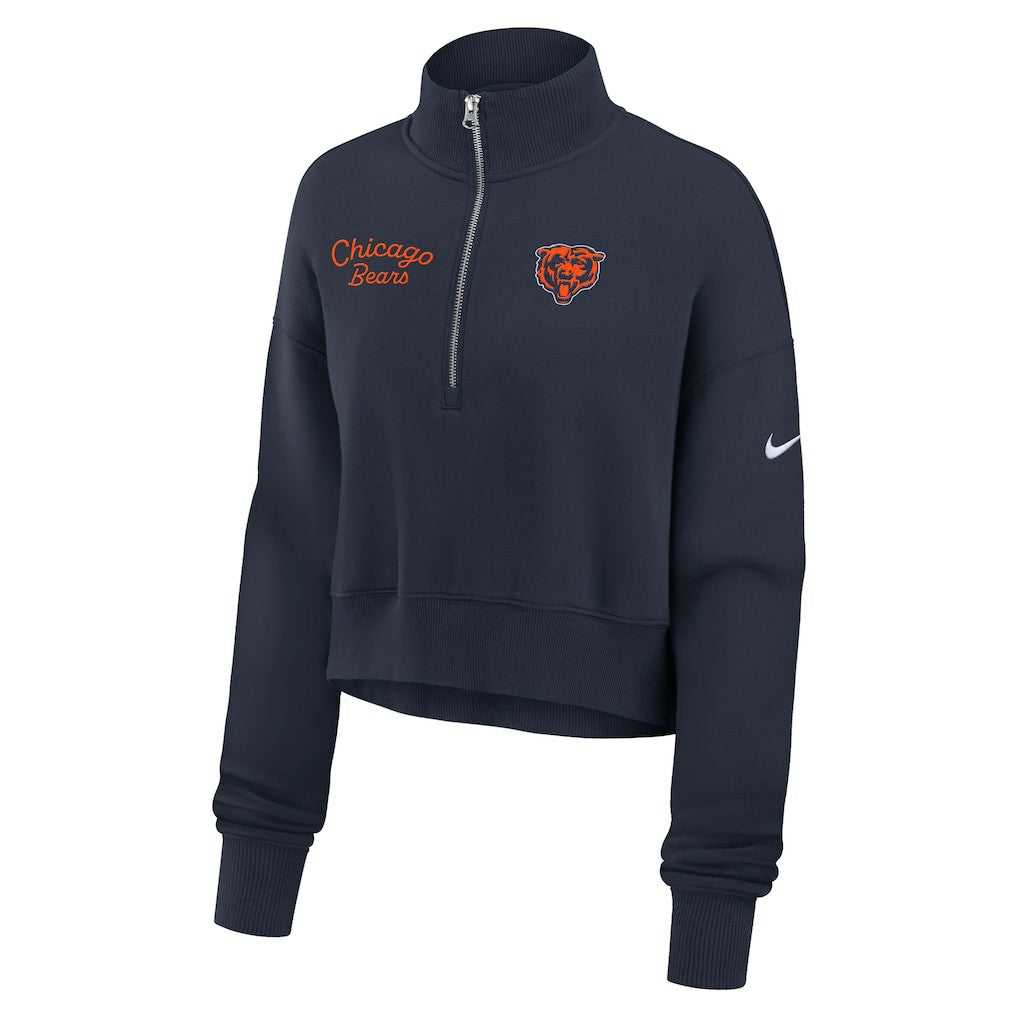 Chicago Bears Women's Primetime Phoenix Half-Zip Sweatshirt | NFL Hot