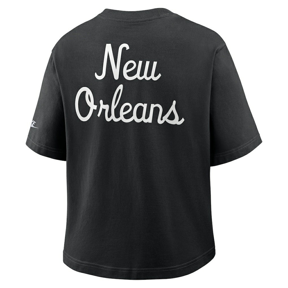 New Orleans Saints Women's Rewind Pocket Boxy T-Shirt | NFL US