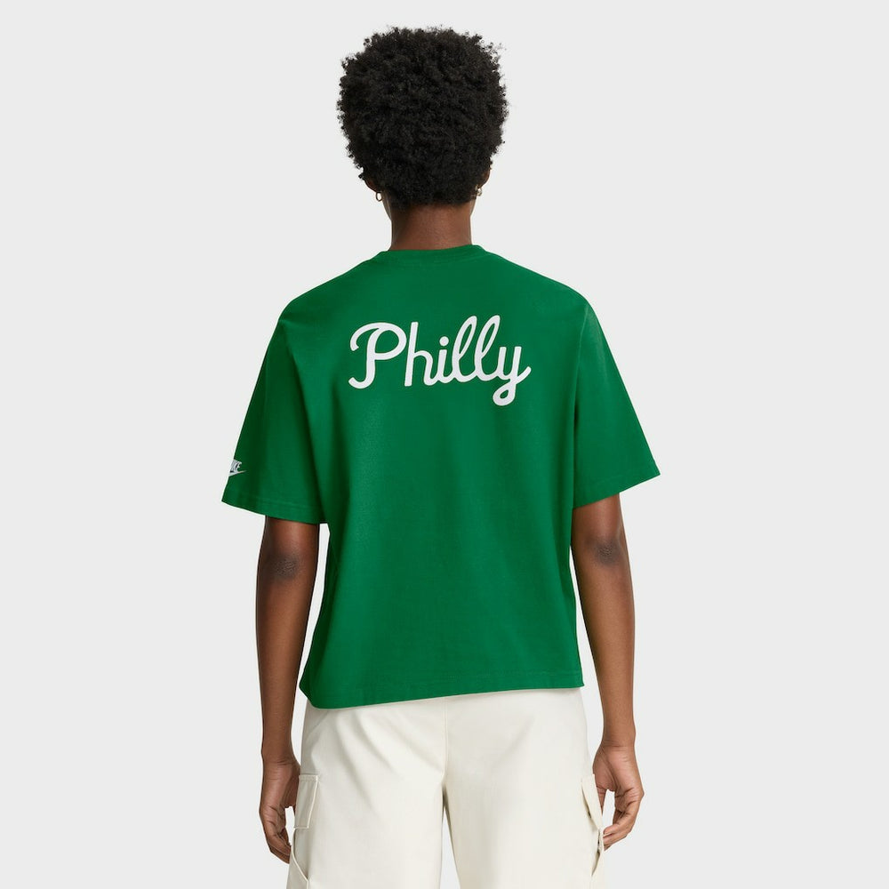 Philadelphia Eagles Women's Rewind Pocket Boxy T-Shirt | NFL Sale