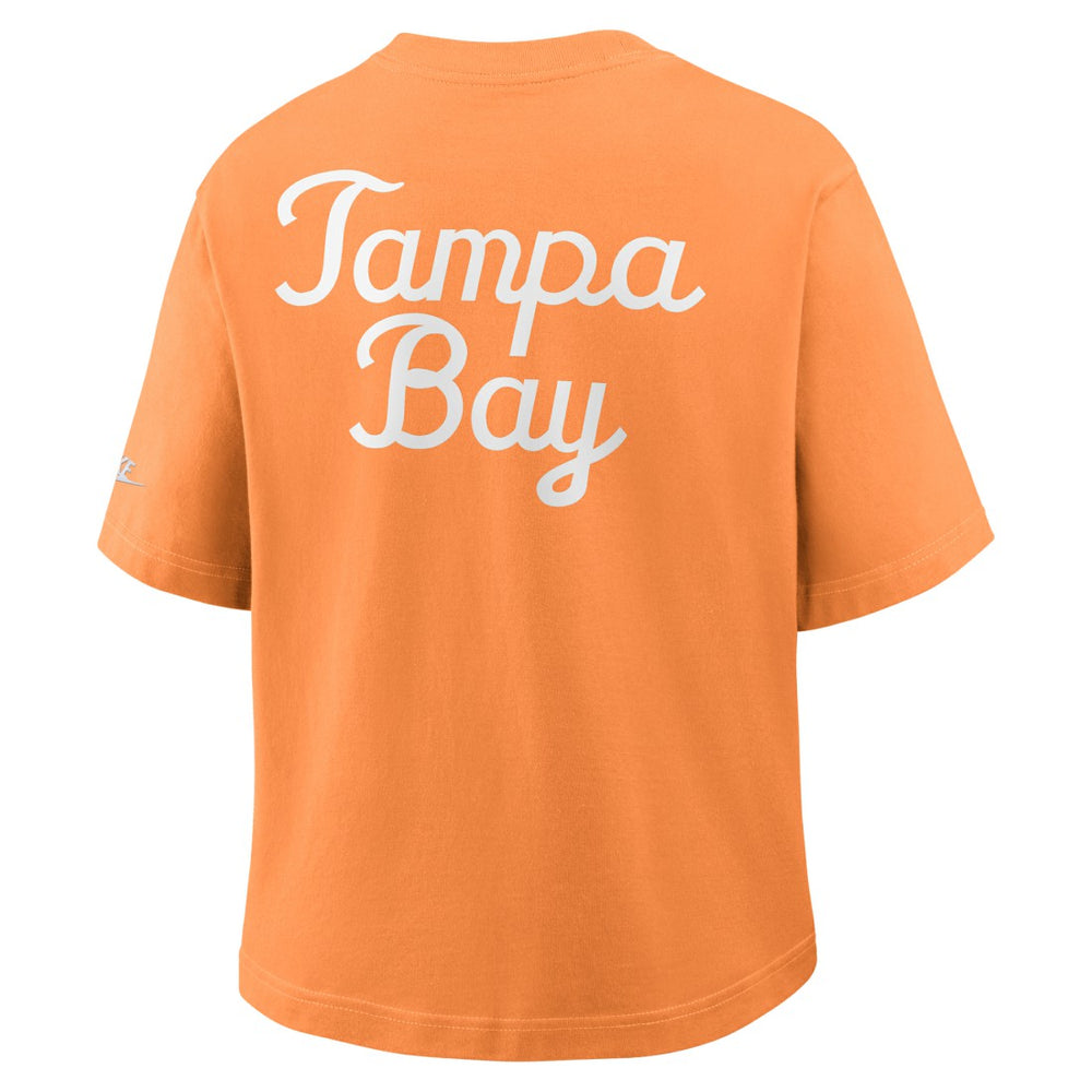 Tampa Bay Buccaneers Women's Rewind Pocket Boxy T-Shirt | NFL Near me