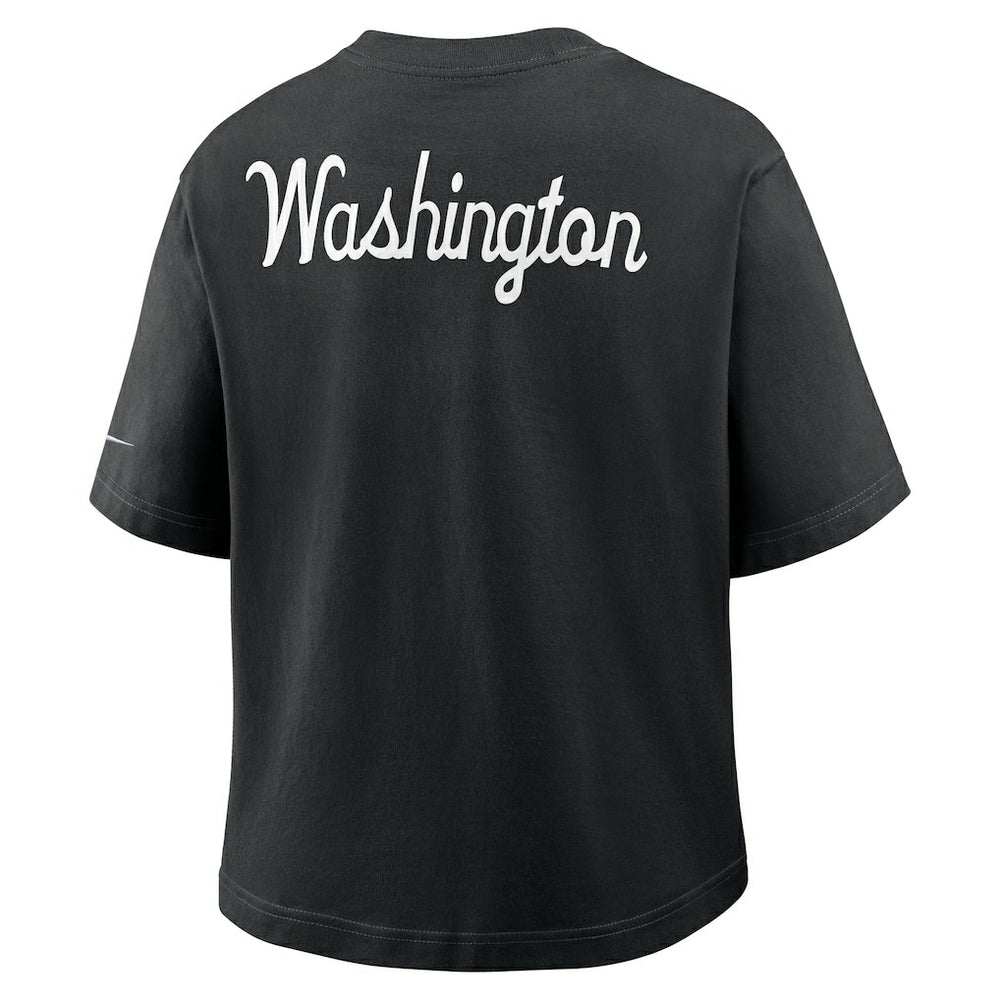 Washington Commanders Women's Rewind Pocket Boxy T-Shirt | NFL Outlet