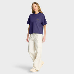 Baltimore Ravens Women's Rewind Pocket Boxy T-Shirt | NFL New