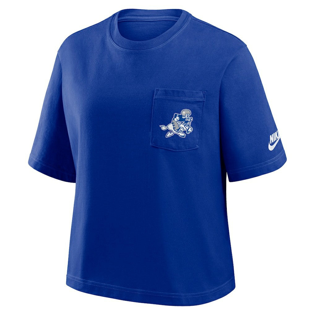 Dallas Cowboys Women's Rewind Pocket Boxy T-Shirt | NFL Near me