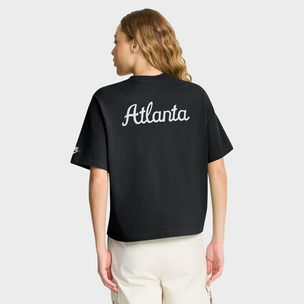 Atlanta Falcons Women's Rewind Pocket Boxy T-Shirt | NFL Online