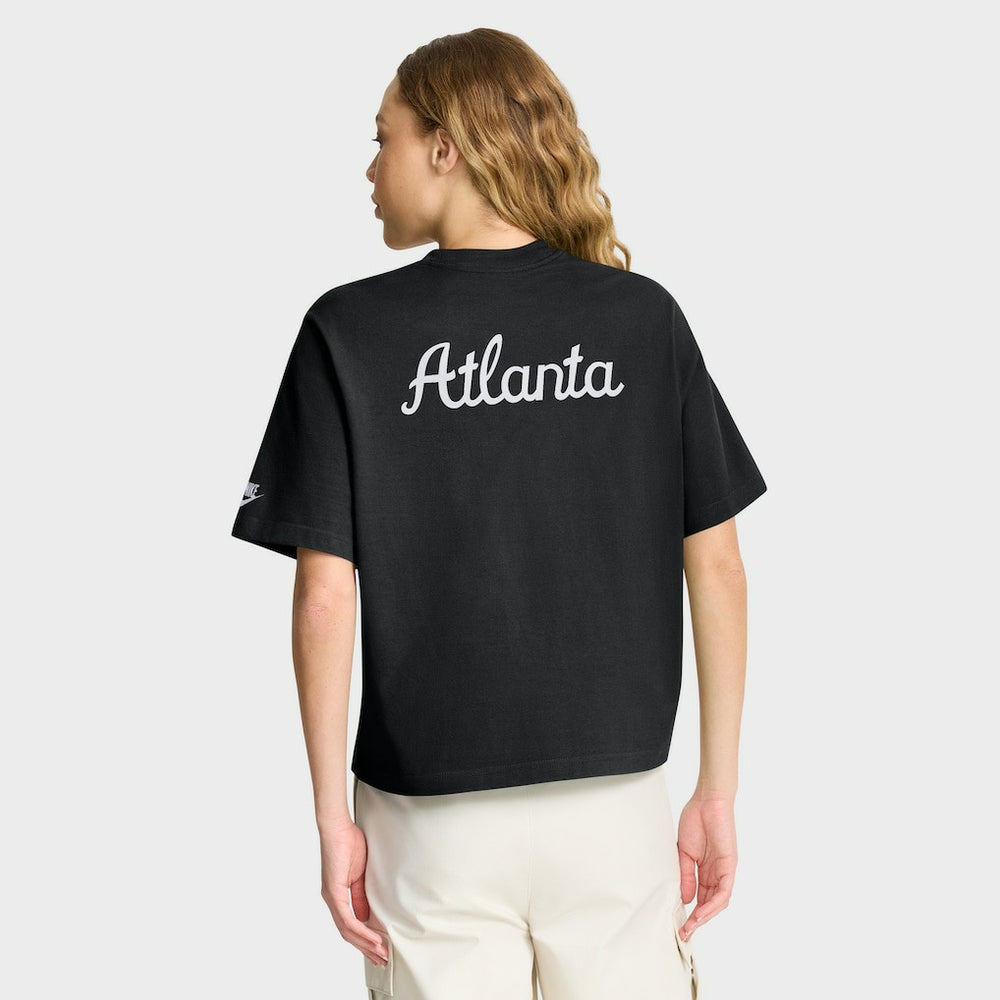 Atlanta Falcons Women's Rewind Pocket Boxy T-Shirt | NFL Online