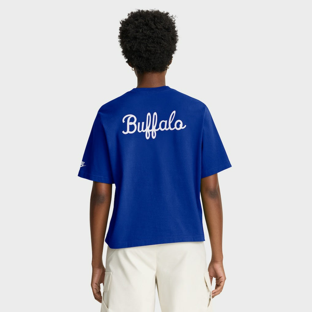 Buffalo Bills Women's Rewind Pocket Boxy T-Shirt | NFL Hot
