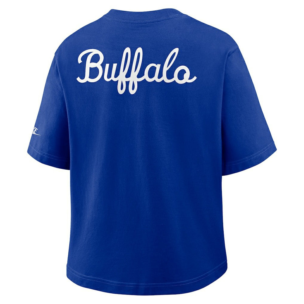 Buffalo Bills Women's Rewind Pocket Boxy T-Shirt | NFL Hot