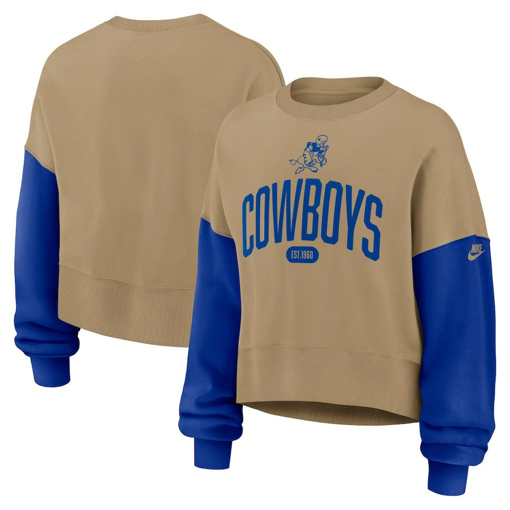 Dallas Cowboys Women's Oversized Rewind Pullover Sweatshirt | NFL Near me