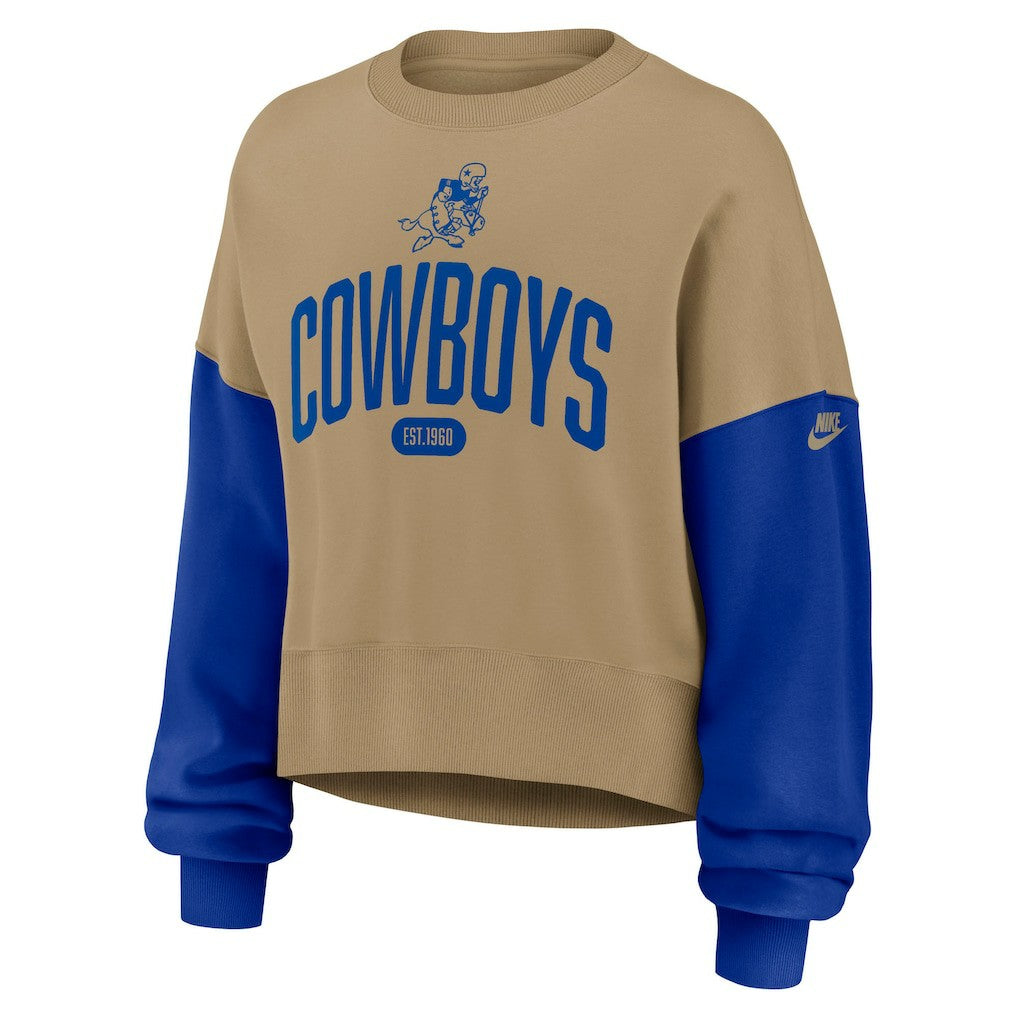 Dallas Cowboys Women's Oversized Rewind Pullover Sweatshirt | NFL Near me