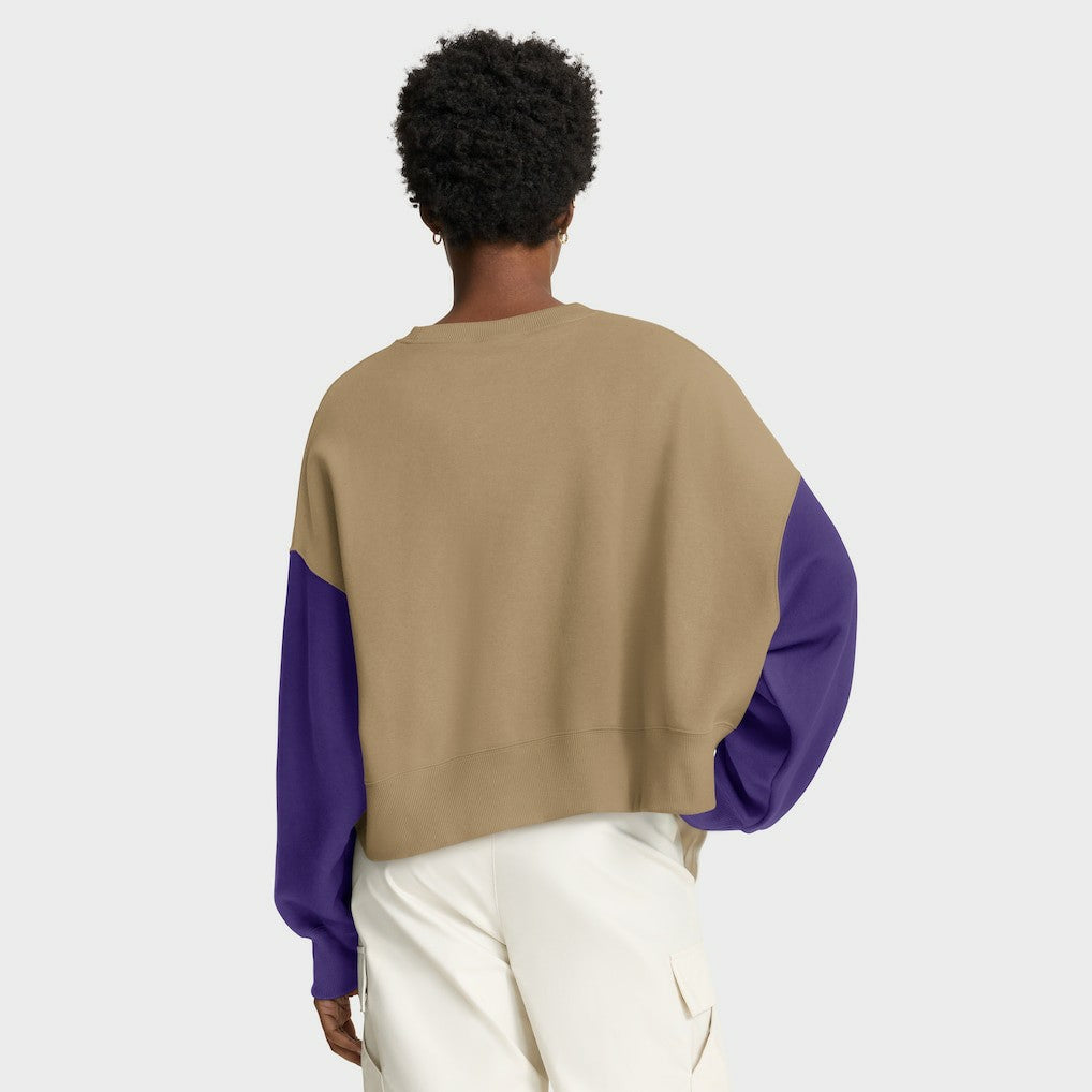 Minnesota Vikings Women's Oversized Rewind Pullover Sweatshirt | NFL Online