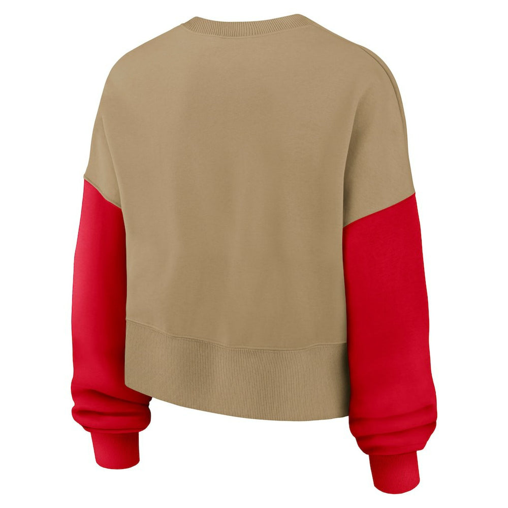Kansas City Chiefs Women's Oversized Rewind Pullover Sweatshirt | NFL Near me