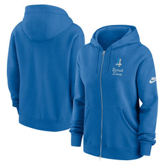Detroit Lions Women's Phoenix Rewind Full-Zip Hoodie | NFL US