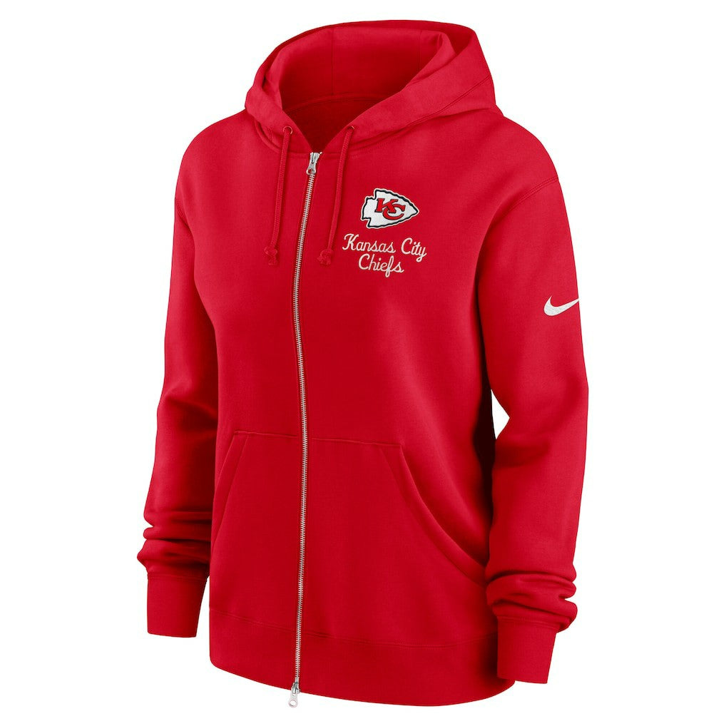 Kansas City Chiefs Women's Phoenix Rewind Full-Zip Hoodie | NFL US