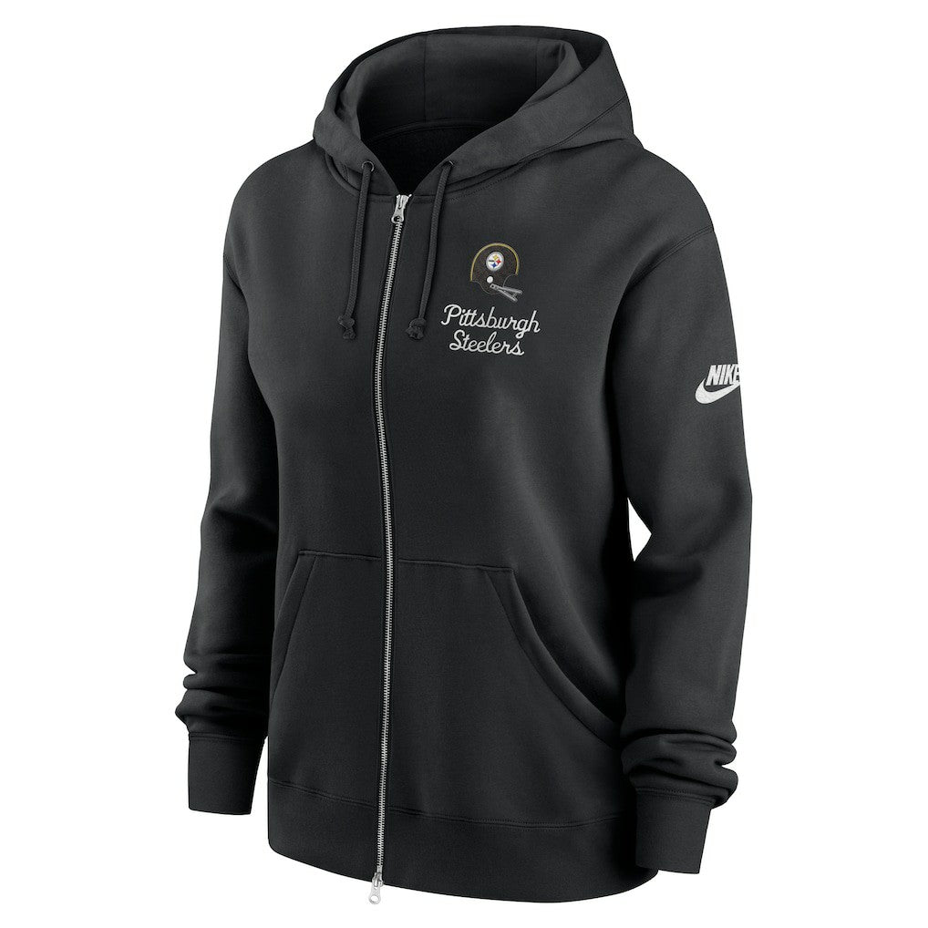 Pittsburgh Steelers Women's Phoenix Rewind Full-Zip Hoodie | NFL New