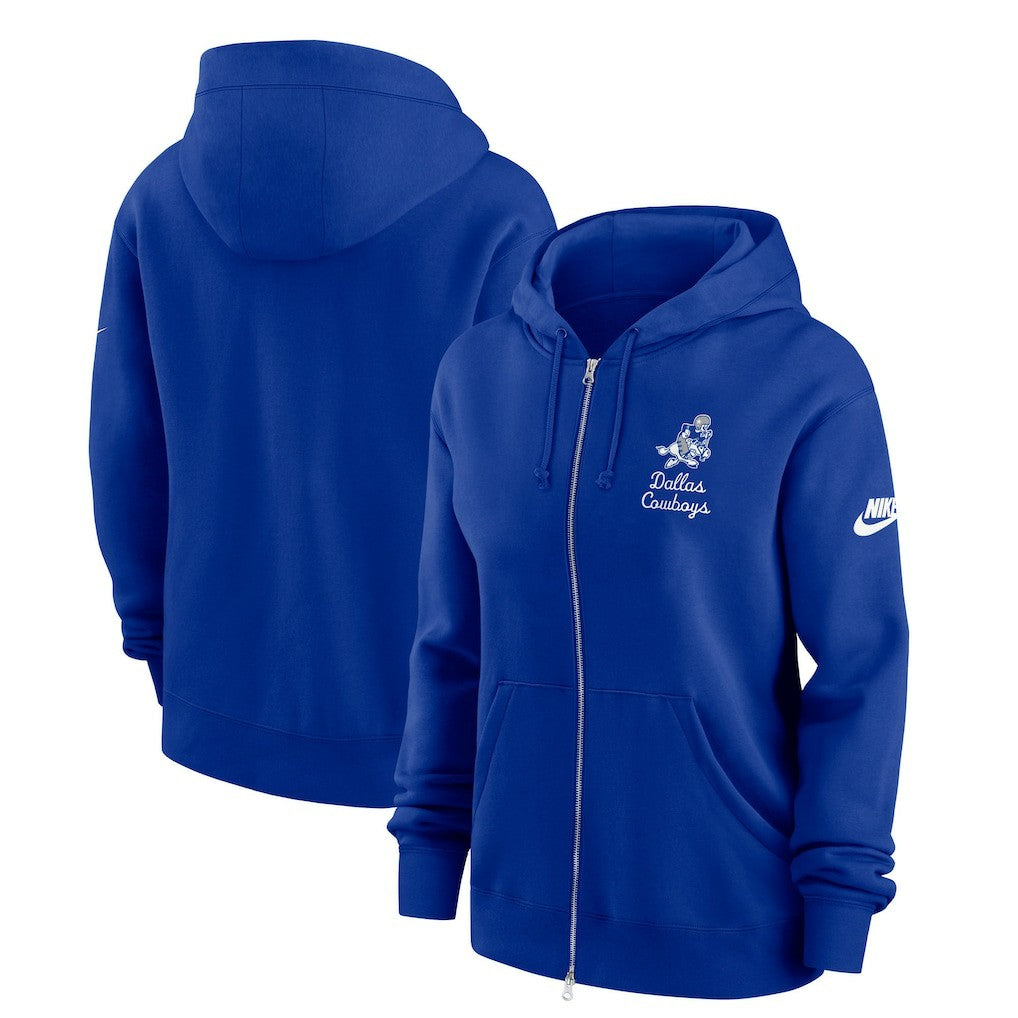 Dallas Cowboys Women's Phoenix Rewind Full-Zip Hoodie | NFL US