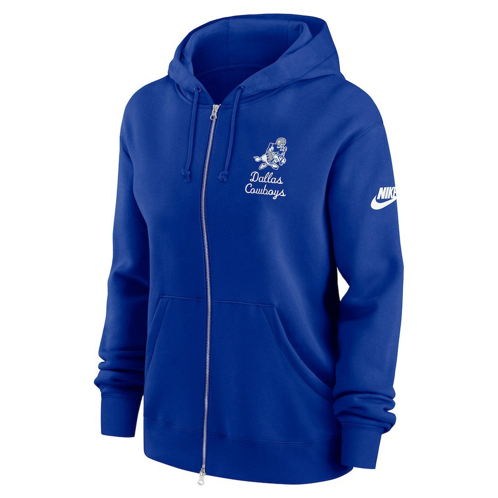 Dallas Cowboys Women's Phoenix Rewind Full-Zip Hoodie | NFL US