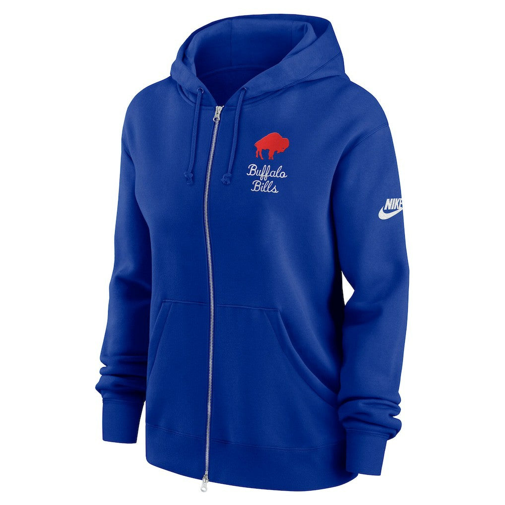 Buffalo Bills Women's Phoenix Rewind Full-Zip Hoodie | NFL New