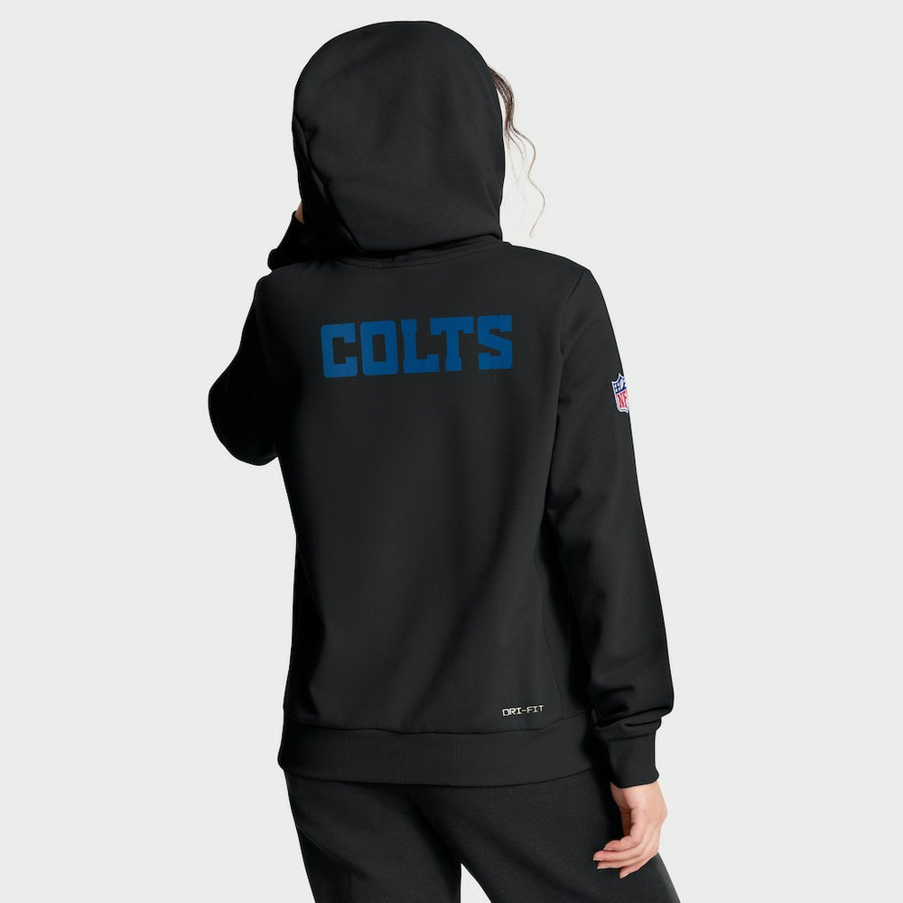 Indianapolis Colts Women's Alternate Logo Sideline Standard Issue Dri-FIT Hoodie | NFL Near me