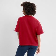 San Francisco 49ers Women's Essential Script Relaxed Boxy T-Shirt | NFL Online