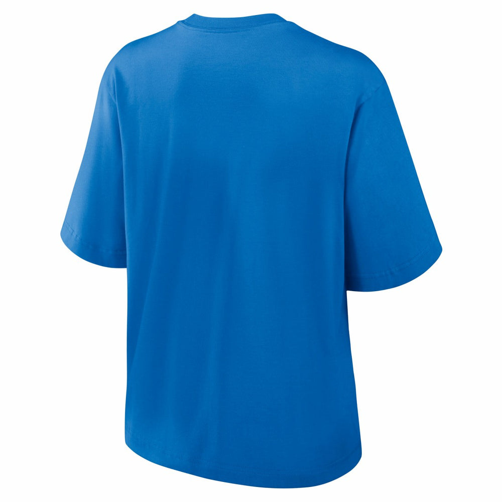 Detroit Lions Women's Essential Script Relaxed Boxy T-Shirt | NFL Online