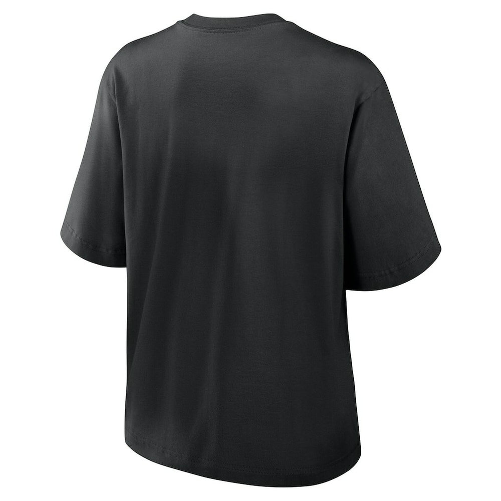 Cincinnati Bengals Women's Essential Script Relaxed Boxy T-Shirt | NFL On sale
