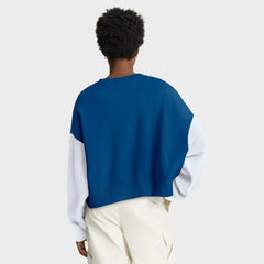 Indianapolis Colts Women's Oversized Color-Block Pullover Sweatshirt | NFL Hot