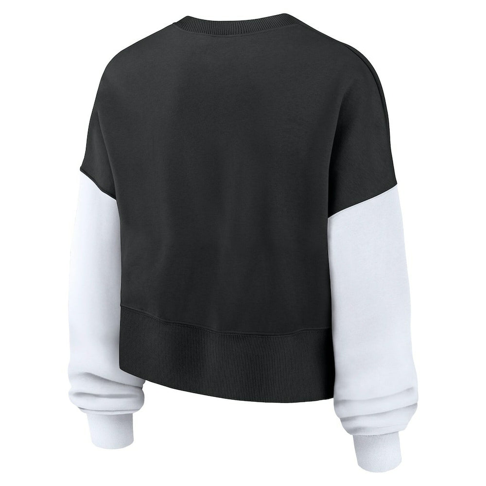 New Orleans Saints Women's Oversized Color-Block Pullover Sweatshirt | NFL On sale