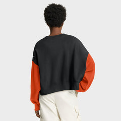 Cincinnati Bengals Women's Oversized Color-Block Pullover Sweatshirt | NFL On sale
